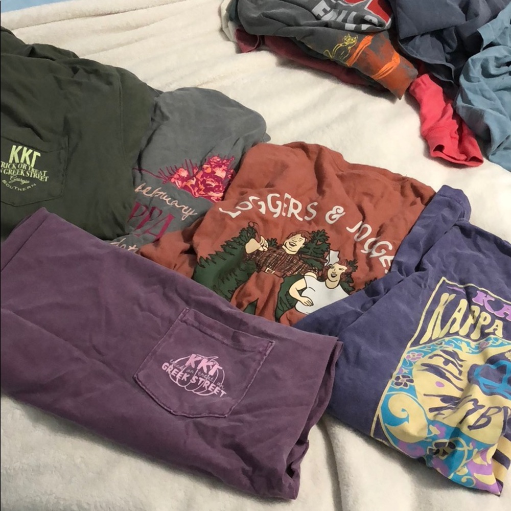 Bundle of Kappa kappa gamma CC T-shirt’s